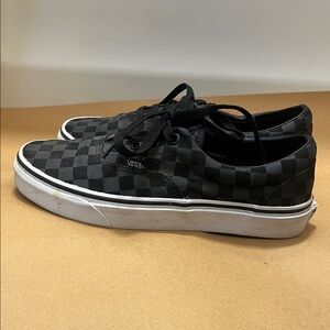 Vans Black and White Checkered Shoes